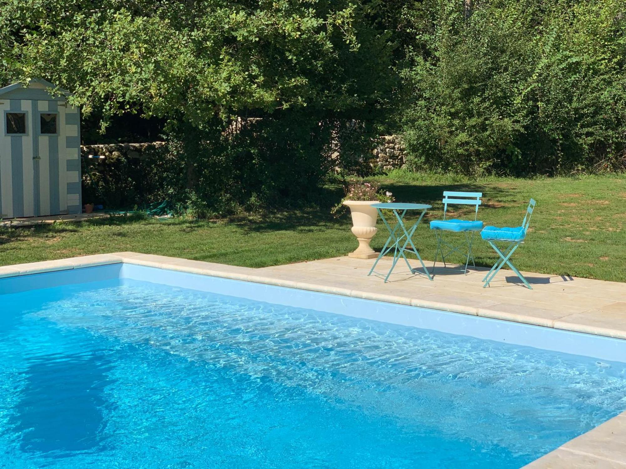 Chateau Mas De Pradie B&B Garden View Room Foissac  Luaran gambar